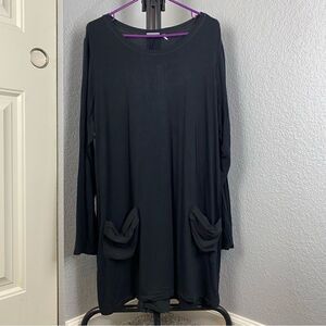 LOGO - by Lori Goldstein - tunic length long sleeve top